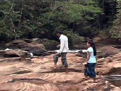 素人, アジア人, ビキニ, アウトドア, ソフトコア