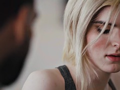 Leie, In den arsch, Arschlecken, Tussi, Blondine, Paar, Hardcore, Transfrau