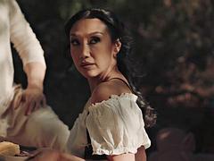 アナル, フェラチオ, 茶髪の, Hd, ラティーナ, レズビアン, アウトドア, 公共