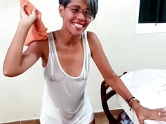 素人, カワイイ, バック, 女, 自家製, インド人, 淫乱熟女, オーガズム