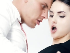 Brunette brune, Clito, Fétiche, Hard, Hd, Chatte, Suçant, Nénés