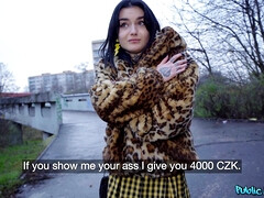 Leie, Schwarz, Natürlichen titten, Piercing, Öffentlich, Strümpfe, Student, Titten