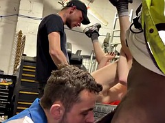 アナル, フェラチオ, ゲイ, グループ, ハードコア, オイル, オージー