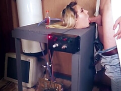 Halloween Blowjob - Mad Professor Frankenstein Face Fuck and Deep Throat by Magic Teacher