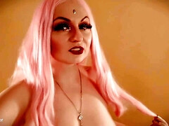 Arya Grander - Selfie Video, Naked Natural Boobs Teasing. Backstage From Photosession. And Femdom Dirty Talk In End