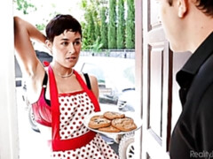 Grosser arsch, Grosser schwanz, Grosse titten, Braunhaarige, Hundestellung, Kurzes haar, Dürr, Jungendliche (18+)