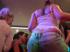 Enthousiasteling, Pijpbeurt, Naakte man aangeklede vrouw, Handbeurt, Orgie, Feest, Realiteit, Tiener