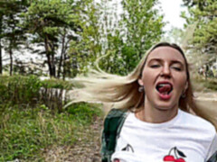 Gros cul, Doigter, Fait maison, Masturbation, Orgasme, De plein air, Public, Solo