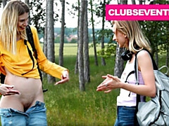 18 años, Club, Sexo duro, Hd, Lesbiana, Público, Coño, Adolescente