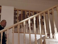 Arsch, Tussi, Blasen, Paar, Schwanz, Piercing, Kurzes haar, Hintern versohlen