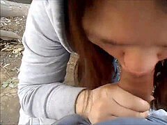 asian deep throat Outside