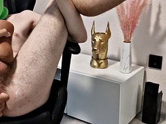 Amateur, Grosse bite, Noir ébène, Pénétrer avec le poing, Béant, Homosexuelle, Masturbation, Adolescente