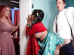 Skinny fucker gets to enjoy a hot Indian pussy