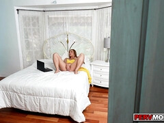 Dormitorio, Tetas grandes, Atrapados, Hd, Masturbación, Coño, Pelirrojo, Madrastra