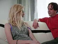 Pijpbeurt, Sperma, Ondergoed, Klein, Mager, Kousen, Tiener