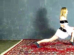 Nude-gymanst, gym, flexy-girls