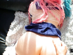 Shameless teen slut hot solo scene