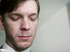 Beauty with red hairs Ella Hughes opens her wet hole for a penis