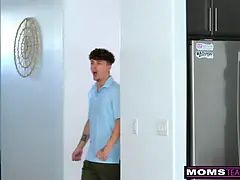 Grote mammen, Pijpbeurt, Sperma shot, Likken, Moeder die ik wil neuken, Orgasme, Kut duiken, Roodharige vrouw