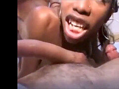 giant milky Cock in black boy coochie