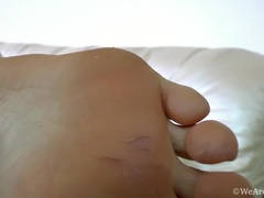 Blondine, Behaart, Masturbation, Geschwollene nippel