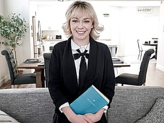 デカ尻, デカチン, ブロンド, フェラチオ, 小柄, 女子高生, ショートヘア, ティーン