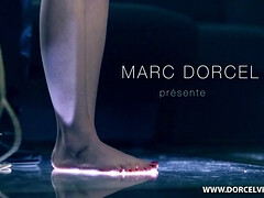 デカチン, 茶髪の, ダブル開発, 乱交, グループ, Hd, オマンコ, ストッキング