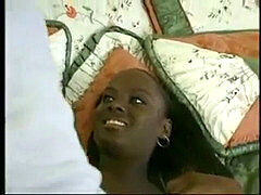 アナル, 黒人, オマンコ, レトロ, 三人