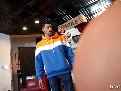 Grosse bite, Noire, Brunette brune, Plantureuse, Hard, Interracial, Chatte, Rasée