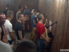 デカパイ, ブロンド, チェコ, 毛深い, ハードコア, 淫乱熟女