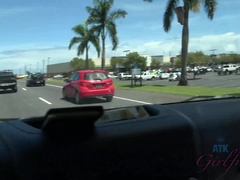 Enthousiasteling, Strand, Blond, Jurk, Vingeren, Vriendin, Orgasme, Buiten