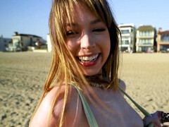 Naughty teen Leila Cove POV catchy sex story