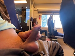 Leie, Braunhaarige, Geschnappt, Schwanz, Handjob, Wichsen, Nippel, Realität
