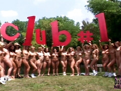 Huge Group Fucking Of Hopefuls At The Miss Nude USA Contest