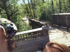 Amateur, Culo grande, Mamada, Fetiche, Al aire libre, Pov, Público, Hilo dental