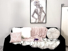 Lieveling, Grote mammen, Rondborstig, Natuurlijke tieten, Alleen, Tieten likken