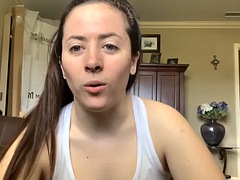 Lieveling, Mooie dikke vrouwen, Grote mammen, Bruinharig, Realiteit, Slet, Alleen, Tieten likken