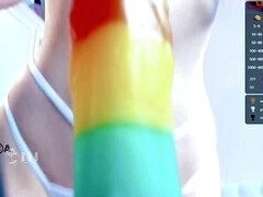 Sex-addicted bimbo memorable xxx video