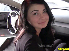 素人, 車, イく瞬間, アウトドア, 公共, 現実, 喫煙