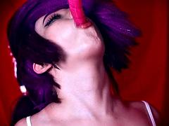 美女, デカパイ, フェラチオ, ハードコア, オナニー, オッパイの, おもちゃ