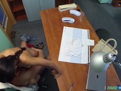 フェラチオ, 医者, バック, 足, フェティッシュ, 看護婦, オフィス, のぞき