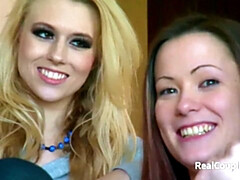 素人, フェラチオ, フェティッシュ, なめる, オマンコ, ラフ, 剃毛, 三人