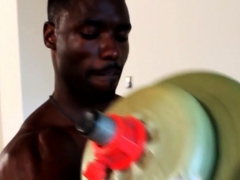 Noire, Homosexuelle, Hd, Masturbation, Muscle