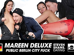 Marvelous Mareen DeLuxe and Berlin's picking up milf video