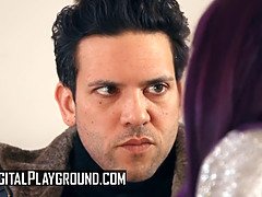 In den arsch, Grosser schwanz, Grosse titten, Blasen, Hd, Lecken, Flotter dreier, Nass