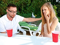 Большая жопа, Большой член, Блондинки, Минет, Собачьи, Натуральные сиськи, Молоденькие, Сиськи