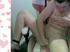 開帳, 下着, マシーンファック, オナニー, ティーン, おもちゃ