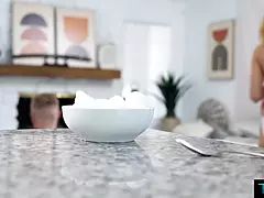 18, ブロンド, 中出し, バック, Hd, 怪物, ティーン, オッパイの