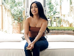 Blasen, Braunhaarige, Hundestellung, Latina, Natürlichen titten, Dürr, Jungendliche (18+), Titten