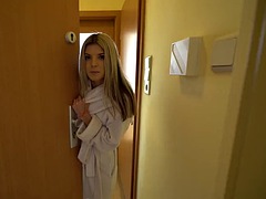 Verga grande, Rubia, Mamada, Sexo duro, Fiesta, Pov